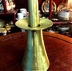  Vintage μπρούτζινο κηροπήγιο  (Vintage bronze candlestick)