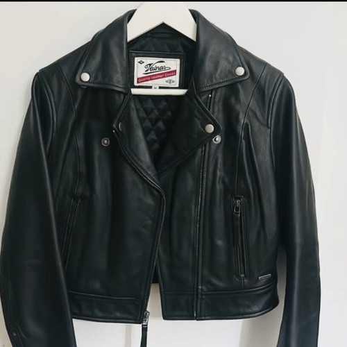 Leather jacket medium size A-Style new