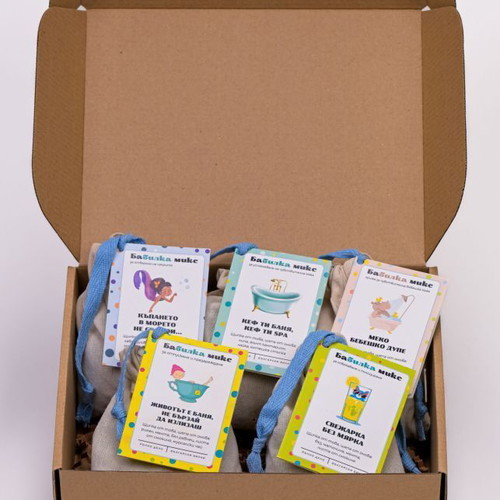Babilka Gift Box New Herbal Mix for Bath and Skin Care