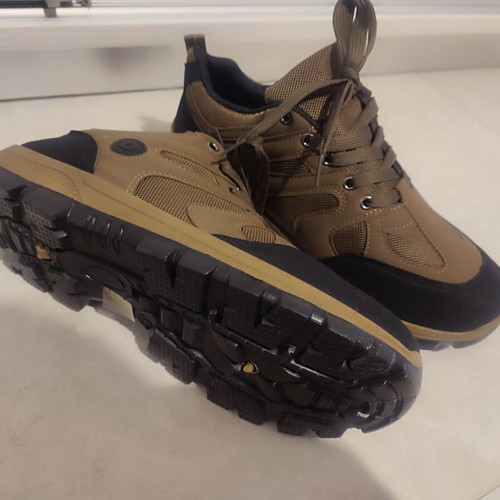 Work shoes brown new, size 43