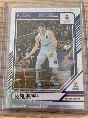 Luka Doncic Real Madrid Panini Euroleague card 2024-25