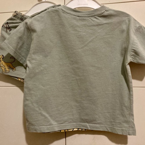 Lion King H&M pajamas set like new, boy 12-18 months