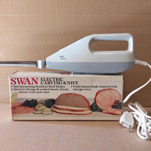 Vintage Swan electric knife like new, 1989