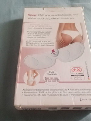 Beurer Glute Muscle Toner device new, 15 intensity levels