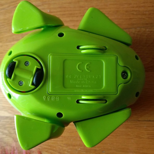 Chicco baby toy frog without batteries, sound and light