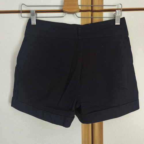 Enzzo black shorts, cotton blend, size S