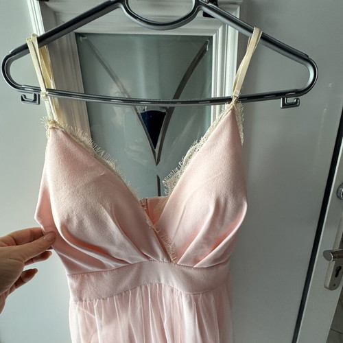 Long evening dress like new, pink, size S