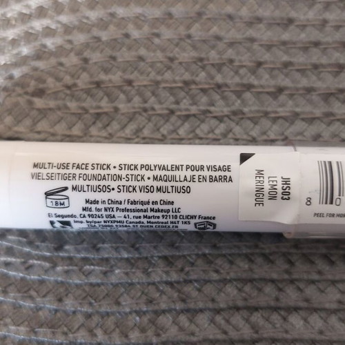 Nyx Jumbo Multi Use Face Stick new, Lemon Meringue shade