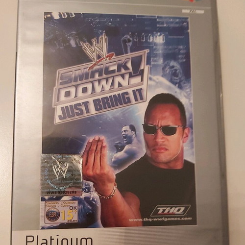 WWE SmackDown! Just Bring It Platinum Edition μεταχειρισμένο για PlayStation 2