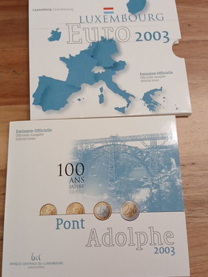 Σετ ευρώ Luxemburg 2003 σαν καινούργιο