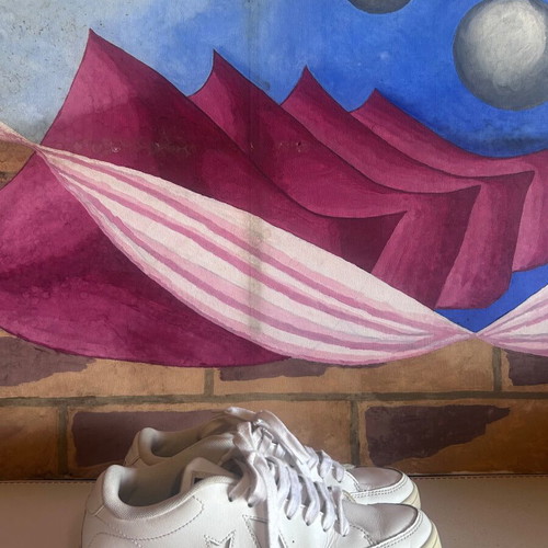 Converse El Distrito 2.0 Ox white sneakers size 37.5