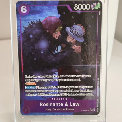 Rosinante & Law EB04-038 One Piece TCG card new