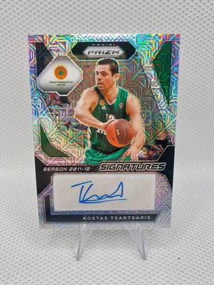2023-24 Euroleague Prizm Panathinaikos Τσαρτσαρής auto mojo /25 σαν καινούργιο
