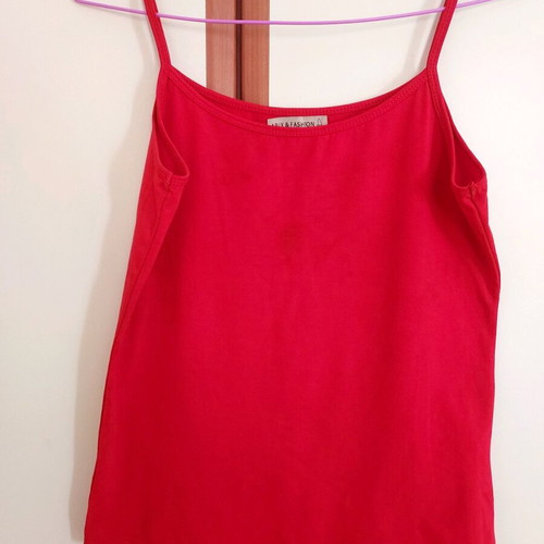 Set of 6 elastic camisole tops M/L like new