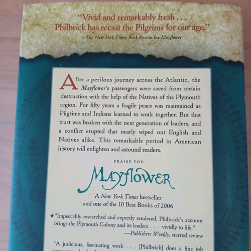 The Mayflower and the Pilgrims New World book like new