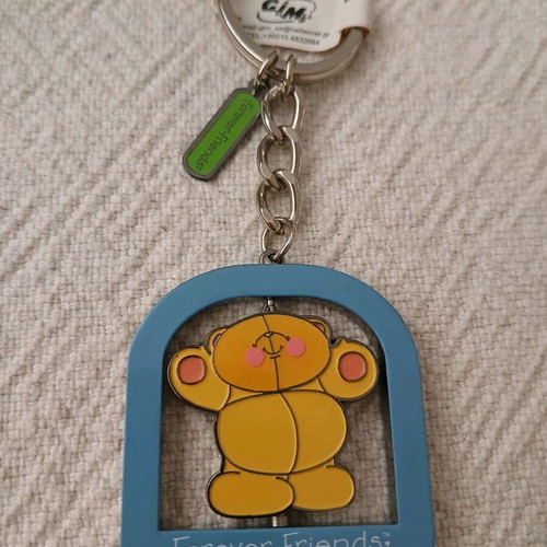 Forever Friends vintage keychain new, multicolor