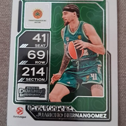 Panini Contenders Euroleague 2026 Juancho Hernangomez Mega Box new