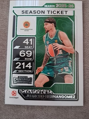 Panini Contenders Euroleague 2026 Juancho Hernangomez Mega Box new