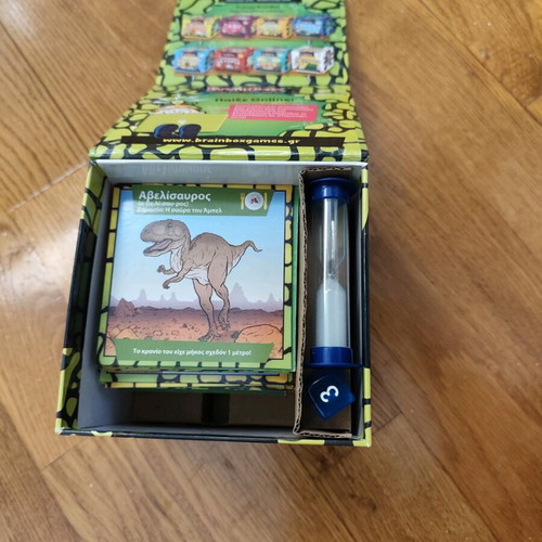 Brainbox board games like new, pack of 2 with dinosaurs and Greece themes