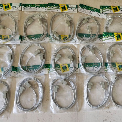 D9F-D9F Serial Cables Pack of 15 New, 2 Meters, Female Connectors