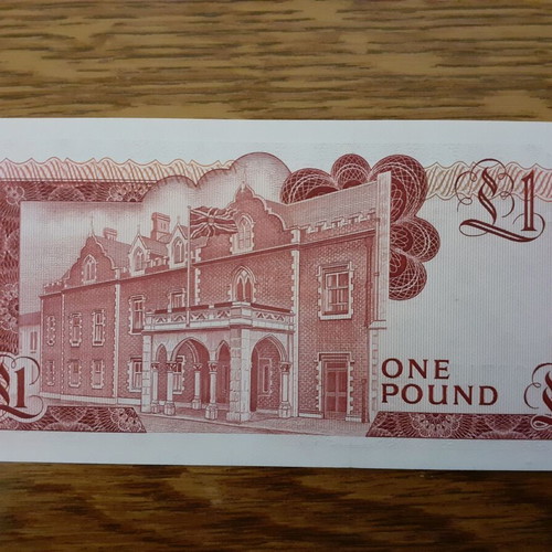 Gibraltar 1 Pound Banknote 1988 Queen Elizabeth II