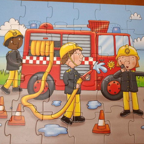 When I Grow Up Puzzles 10-in-1 used, Early Learning Centre