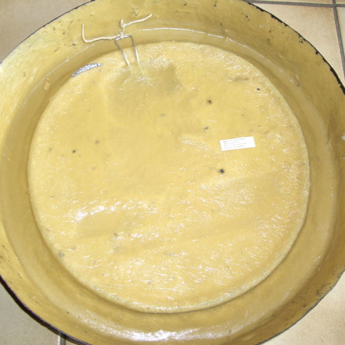 Decorative advertising barrel imitation used from old brewery