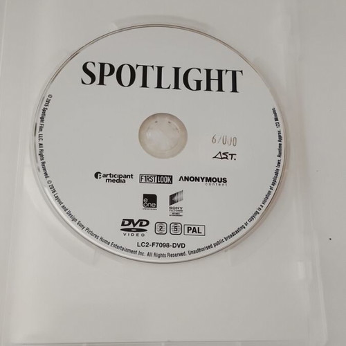 Spotlight DVD like new, action social drama with subtitles