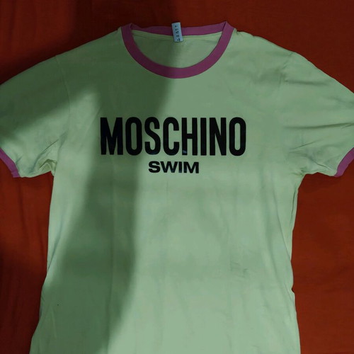 Moschino swim shirt used, size M, yellow