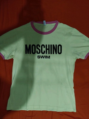 Moschino swim shirt used, size M, yellow