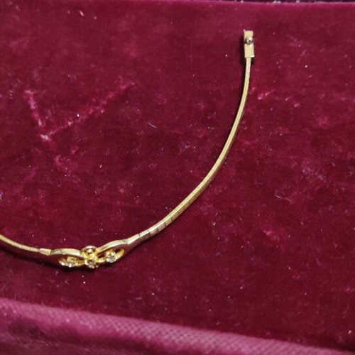Gold bracelet 585 new, 6.8g, length 18cm