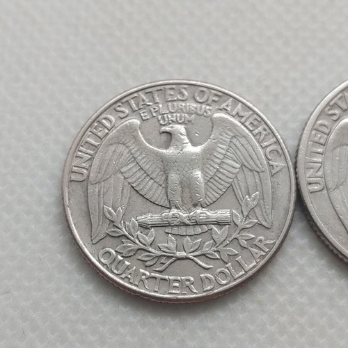 Quarter Dollar used American coins pack 1978/1981