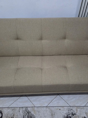 Polihome Sofa Bed like new, beige light brown