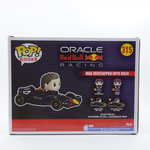 Funko POP! Rides Super Deluxe Red Bull Racing Max Verstappen with RB20 new