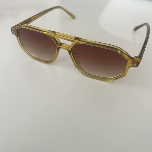 Ofthalmos sunglasses new, gold color