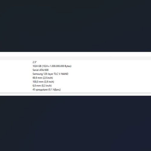 Samsung EVO 870 SSD 1TB like new