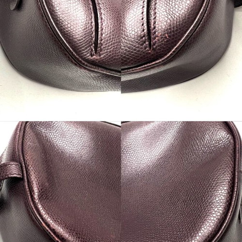 Gianni Versace vanity case used, purple