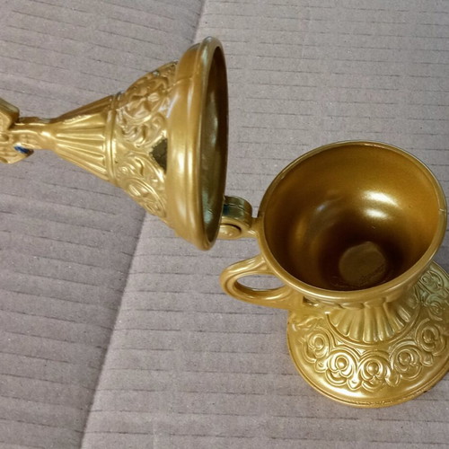 Incense Burner new in gold or silver color