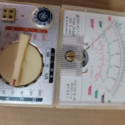 Vintage measuring instruments used, pack of 6 units