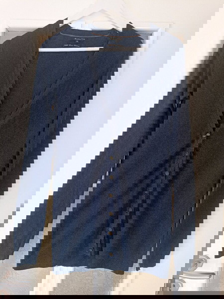 Γυναικεία ζακέτα Massimo Dutti βαμβάκι, μετάξι