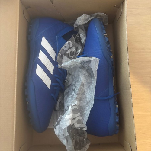 Adidas Memeziz Tango football shoes like new, size 42.5, blue