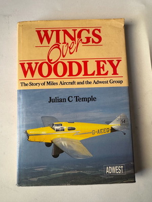 Wings Over Woodley The Story of Miles Aircraft book like new, English