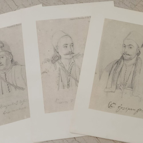 Agonistes tou '21 album like new, Greek Revolution portraits
