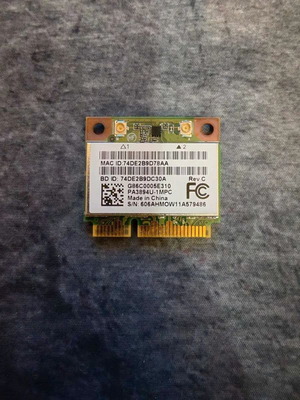 Wireless Network Card Atheros AR5B195 like new, Wi-Fi and Bluetooth