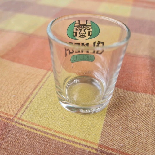 Olmega Tequila collectible shot glass from 90-2000 decade like new