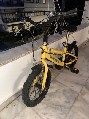 Children's BMX bike 14 inches used, suitable ages 3-7