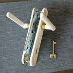 Lock with normal key used, preserved condition
