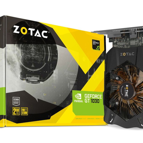 Zotac GT1030 2GB GDDR5 graphics card used