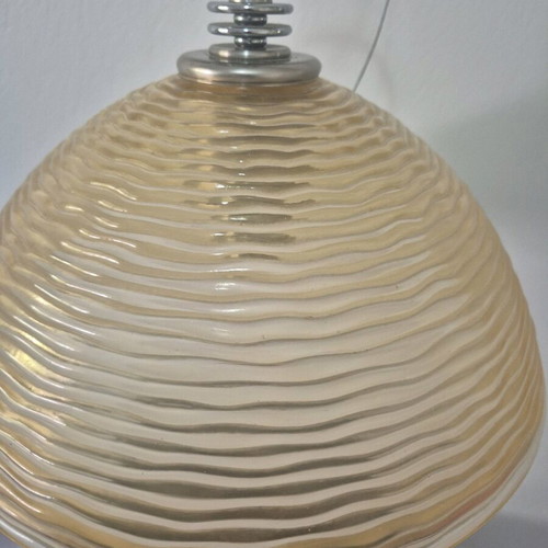 Glass ceiling light used