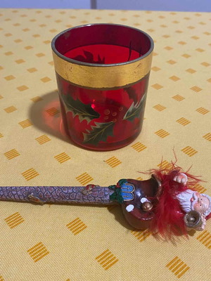 Χριστουγεννιάτικο ρεσώ και στιλό σαν καινούργιο